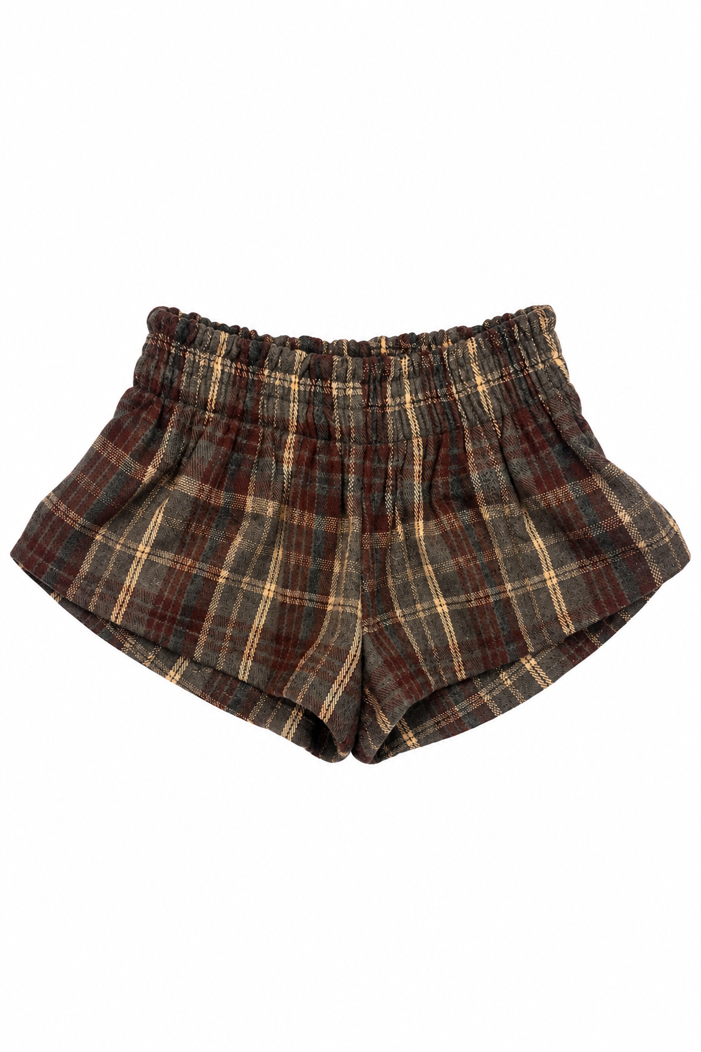 Margot Boyfriend Tartan Shorts